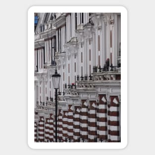 A View of London Victorian Architecture Sticker